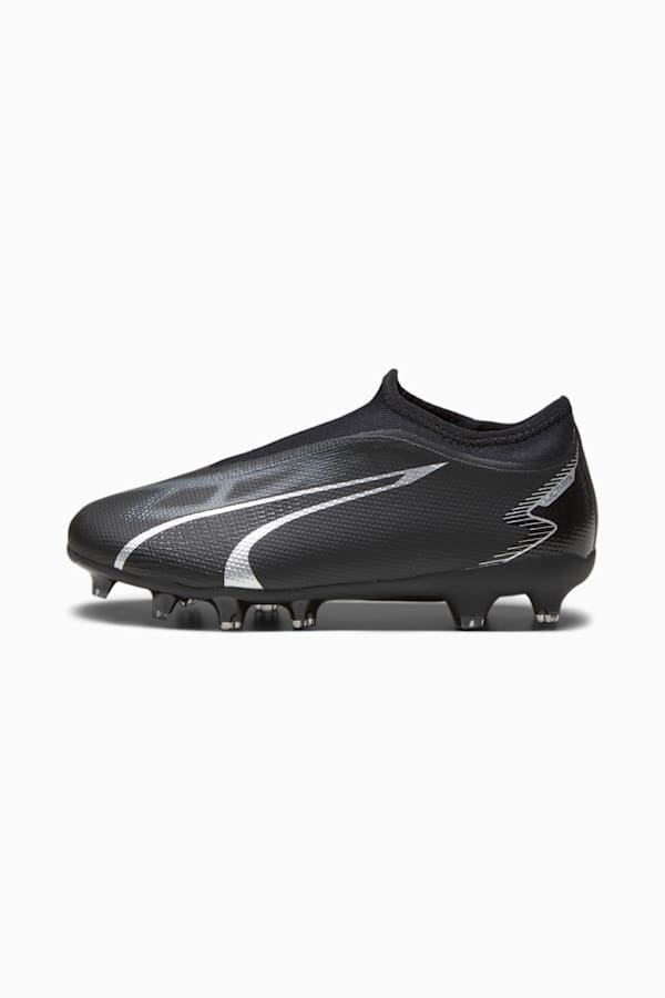 ULTRA MATCH LL FG/AG Youth Football Boots, PUMA Black-Asphalt, extralarge-GBR