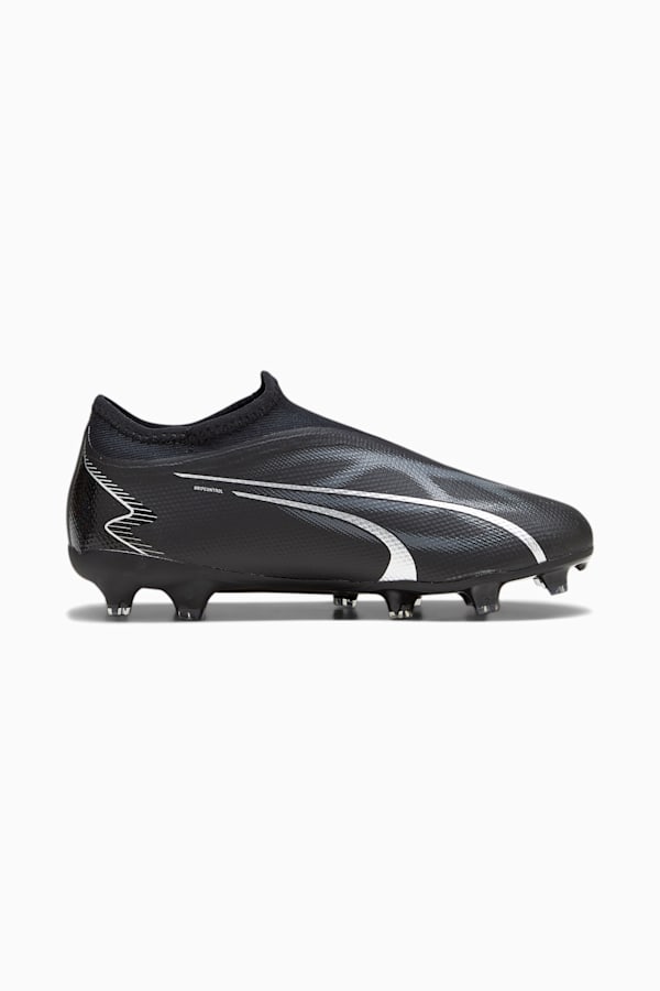 ULTRA MATCH LL FG/AG Youth Football Boots, PUMA Black-Asphalt, extralarge-GBR