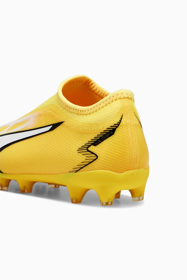 ULTRA MATCH LL FG/AG Youth Football Boots, Yellow Blaze-PUMA White-PUMA Black, extralarge-GBR