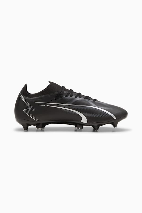 ULTRA MATCH MxSG Men's Football Boots, PUMA Black-Asphalt, extralarge
