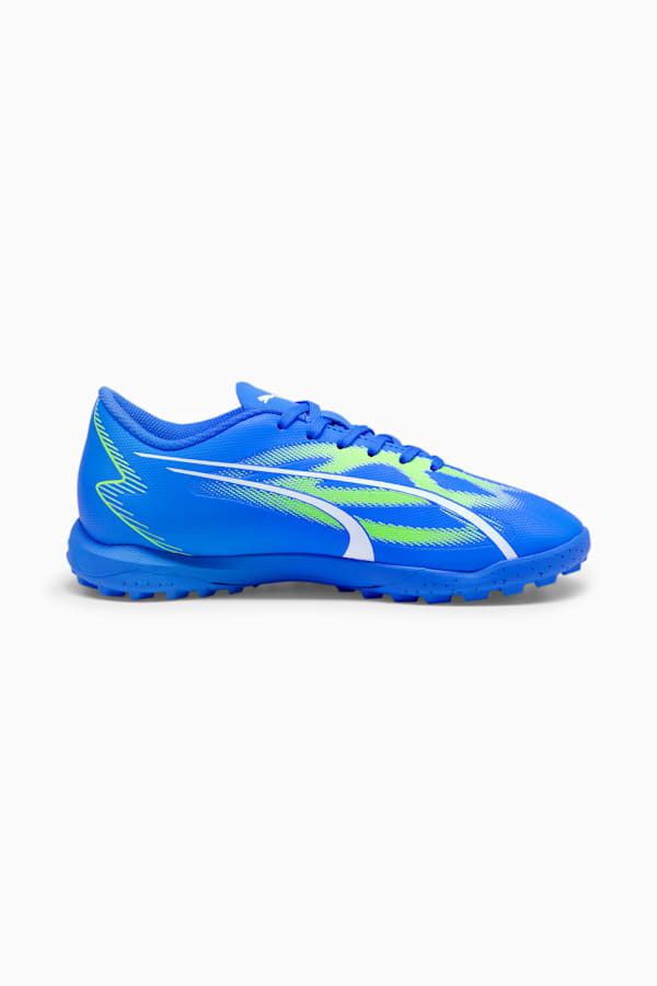 ULTRA PLAY TT Youth Football Boots, Ultra Blue-PUMA White-Pro Green, extralarge