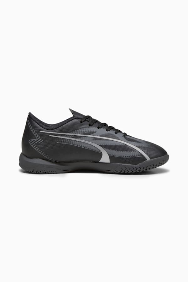 ULTRA PLAY IT Youth Football Boots, PUMA Black-Asphalt, extralarge