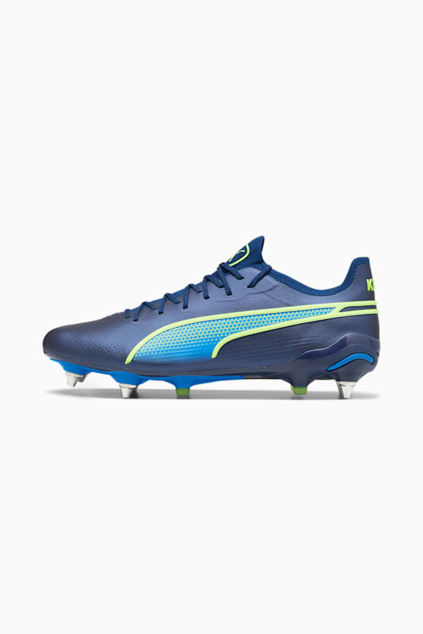 KING ULTIMATE MxSG Football Boots, Persian Blue-Pro Green-Ultra Blue, extralarge-GBR