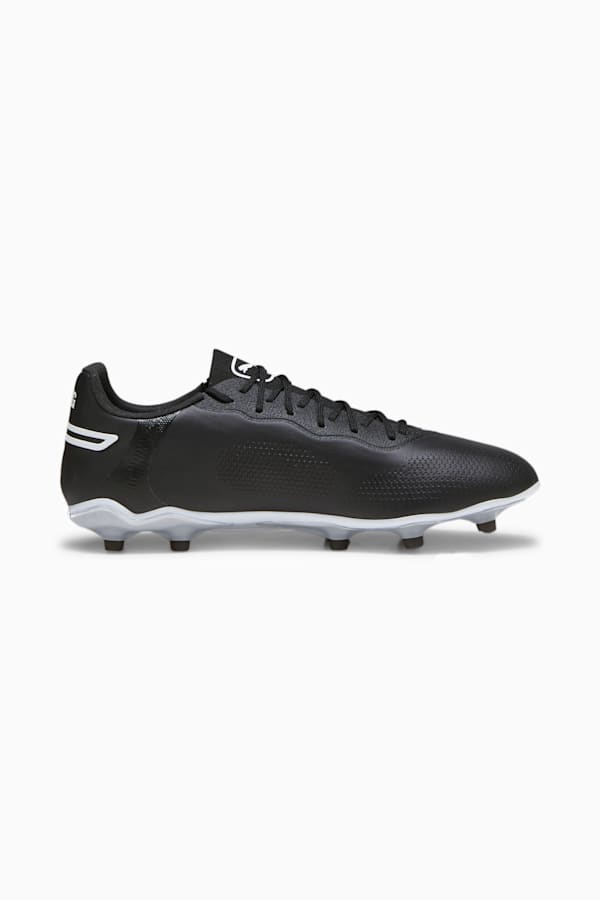 KING PRO FG/AG Football Boots, PUMA Black-PUMA White, extralarge