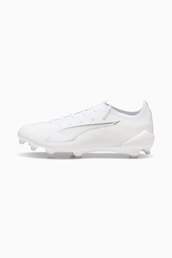 ULTRA 5 ULTIMATE FG Football Boots Unisex, PUMA White-PUMA White, extralarge