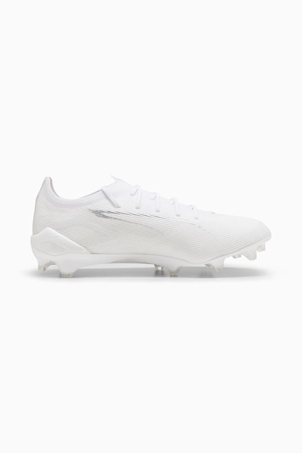 ULTRA 5 ULTIMATE FG Football Boots Unisex, PUMA White-PUMA White, extralarge