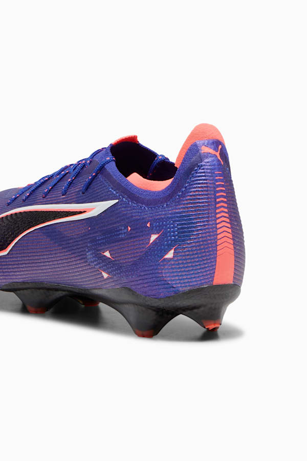 ULTRA 5 CARBON FG Football Boots Unisex, Lapis Lazuli-PUMA White-Sunset Glow, extralarge