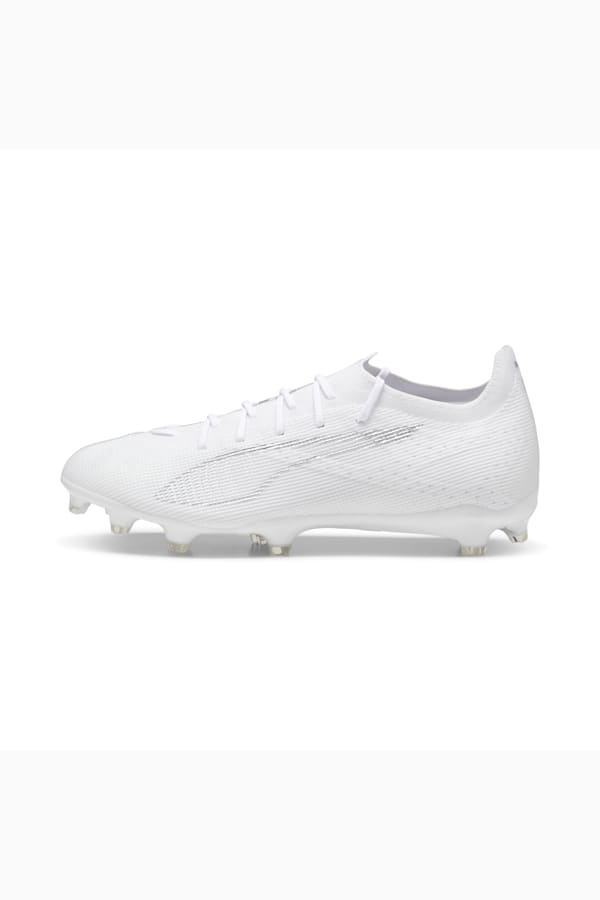 ULTRA 5 PRO FG/AG Football Boots, PUMA White-PUMA White, extralarge