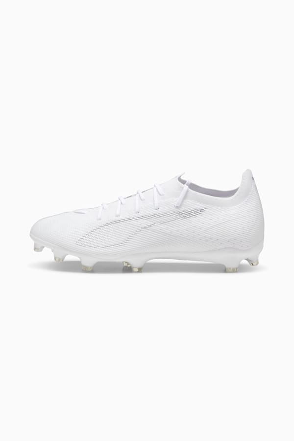 ULTRA 5 PRO FG/AG Football Boots Unisex, PUMA White-PUMA White, extralarge