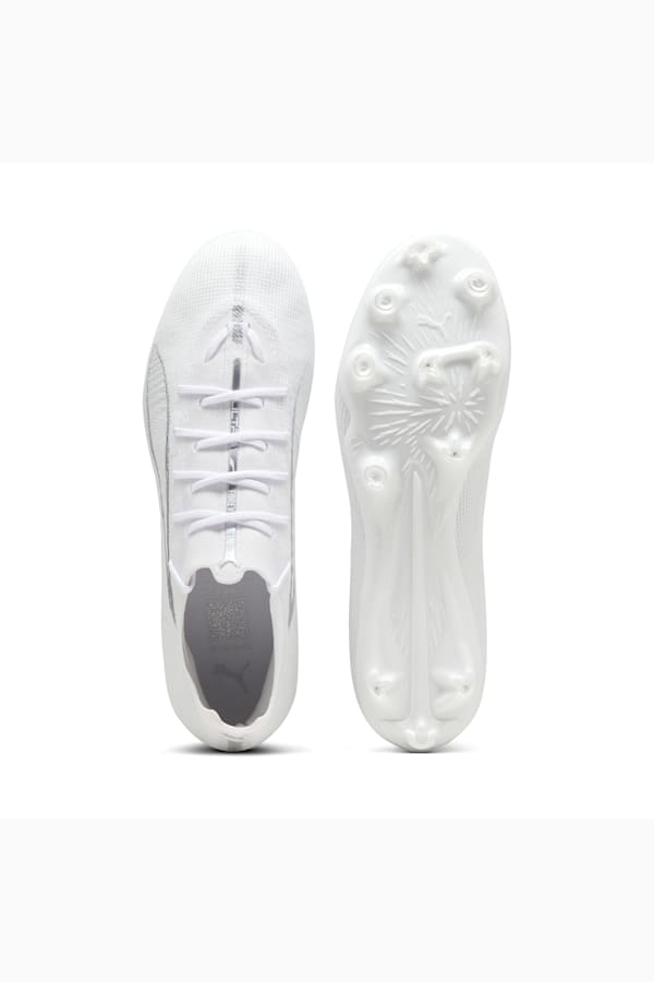 ULTRA 5 PRO FG/AG Football Boots, PUMA White-PUMA White, extralarge