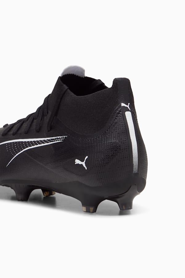 ULTRA 5 MATCH+ FG/AG Football Boots, PUMA Black-PUMA White, extralarge