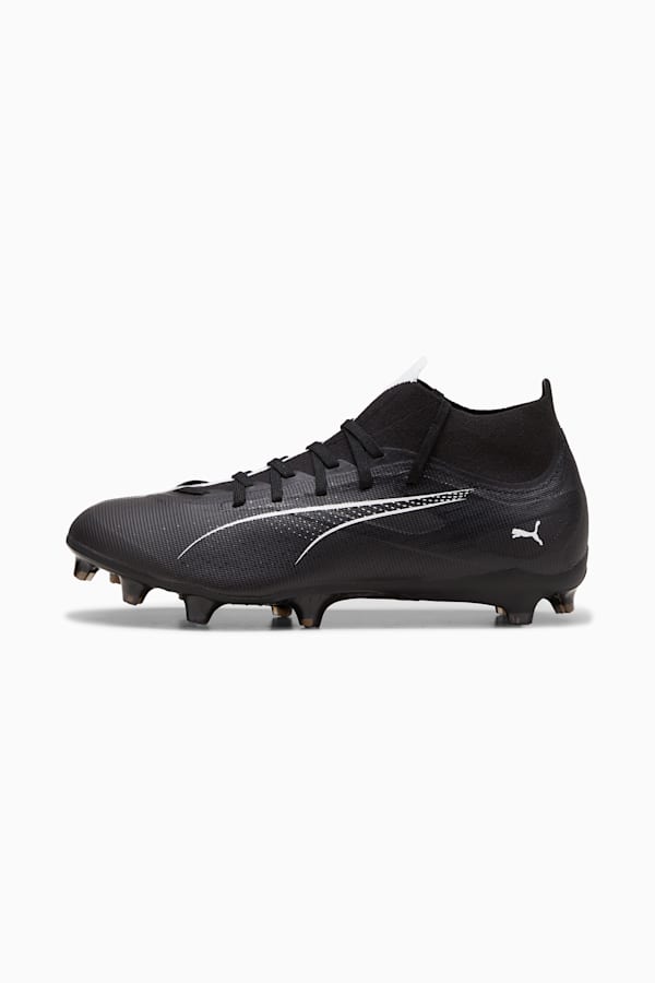 ULTRA 5 MATCH+ FG/AG Football Boots, PUMA Black-PUMA White, extralarge