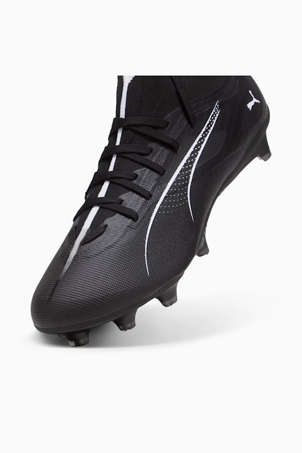 ULTRA 5 MATCH+ FG/AG Football Boots, PUMA Black-PUMA White, extralarge
