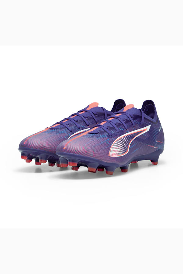 ULTRA 5 MATCH FG/AG Football Boots, Lapis Lazuli-PUMA White-Sunset Glow, extralarge