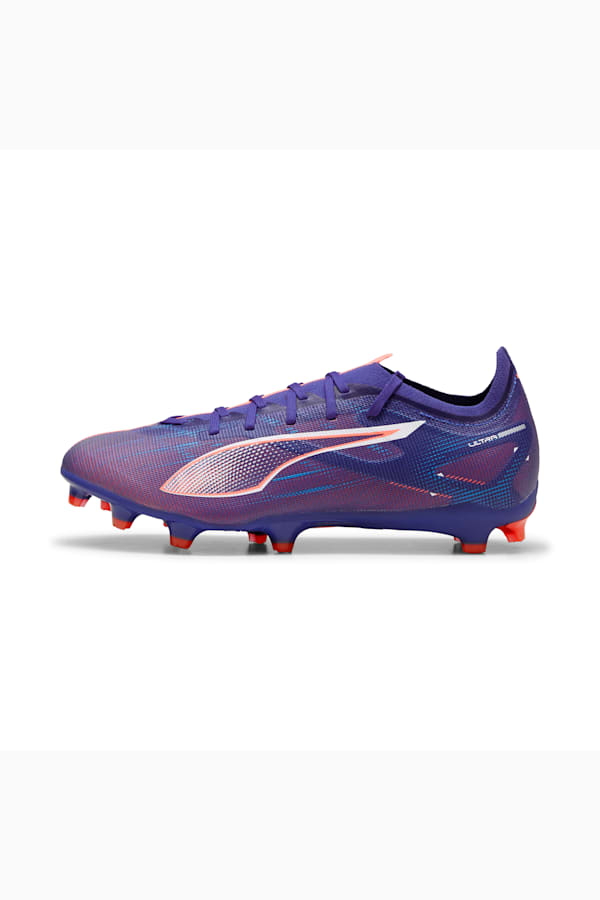 ULTRA 5 MATCH FG/AG Football Boots, Lapis Lazuli-PUMA White-Sunset Glow, extralarge