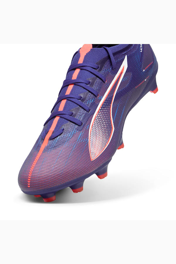 ULTRA 5 MATCH FG/AG Football Boots, Lapis Lazuli-PUMA White-Sunset Glow, extralarge