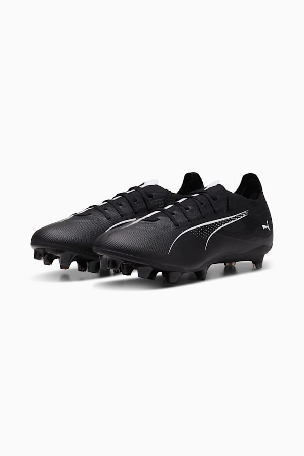 ULTRA 5 MATCH FG/AG Football Boots Unisex, PUMA Black-PUMA White, extralarge
