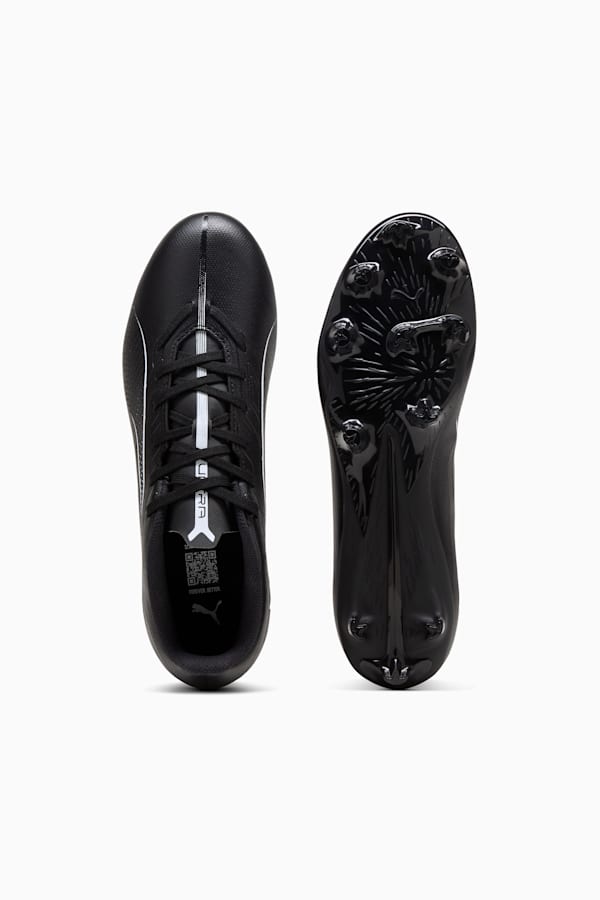ULTRA 5 PLAY FG/AG Football Boots Unisex, PUMA Black-PUMA White, extralarge