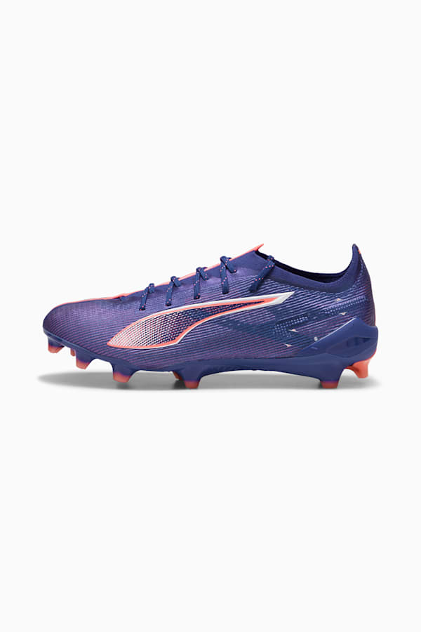ULTRA 5 ULTIMATE FG Football Boots Women, Lapis Lazuli-PUMA White-Sunset Glow, extralarge