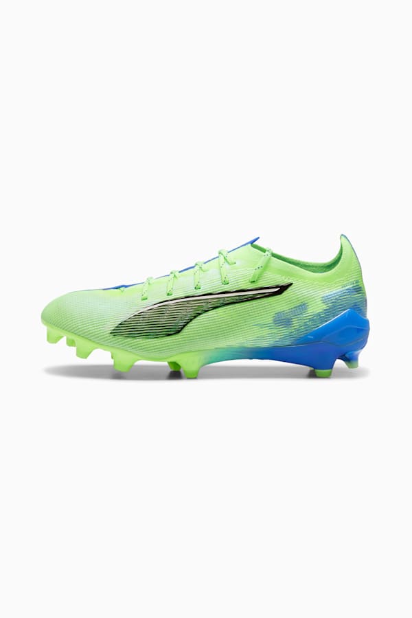 ULTRA 5 ULTIMATE FG Football Boots Women, Fizzy Apple-PUMA White-Bluemazing, extralarge