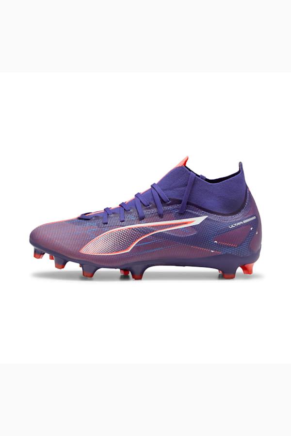 ULTRA 5 MATCH+ FG/AG Football Boots Women, Lapis Lazuli-PUMA White-Sunset Glow, extralarge