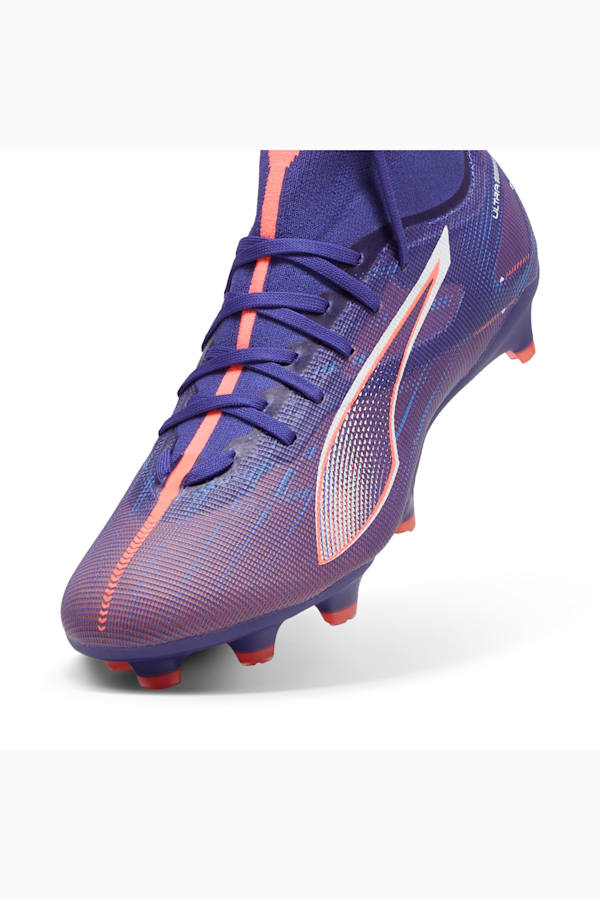 ULTRA 5 MATCH+ FG/AG Football Boots Women, Lapis Lazuli-PUMA White-Sunset Glow, extralarge