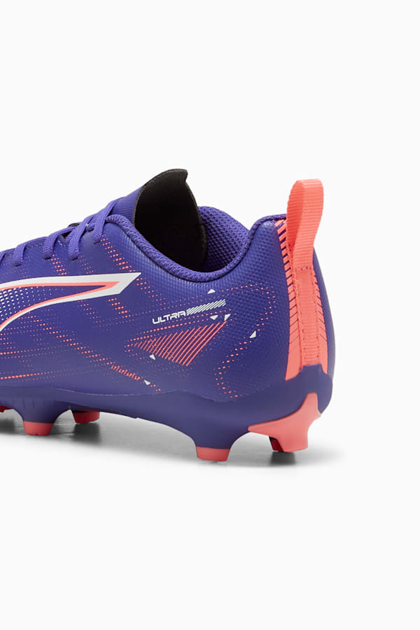 ULTRA 5 PLAY FG/AG Football Boots Youth, Lapis Lazuli-PUMA White-Sunset Glow, extralarge