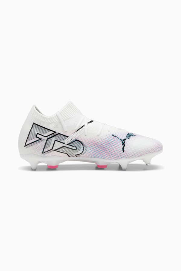 FUTURE 7 PRO MxSG Football Boots, PUMA White-PUMA Black-Poison Pink, extralarge-GBR