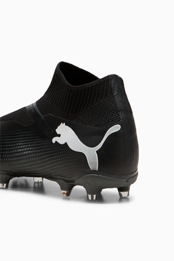 FUTURE 7 MATCH FG/AG Laceless Football Boots, PUMA Black-PUMA White, extralarge
