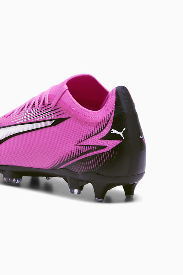 ULTRA MATCH MxSG Football Boots, Poison Pink-PUMA White-PUMA Black, extralarge
