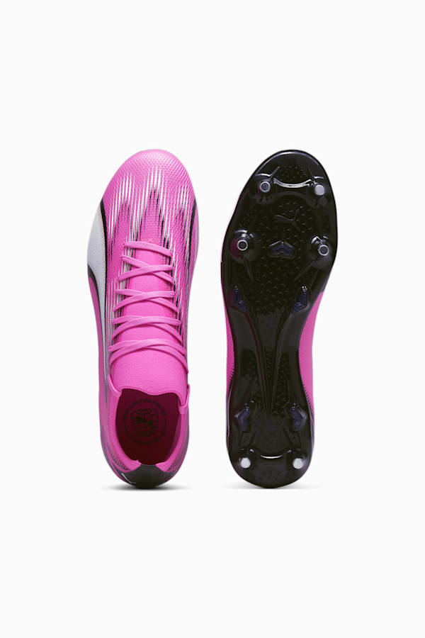 ULTRA MATCH MxSG Football Boots, Poison Pink-PUMA White-PUMA Black, extralarge
