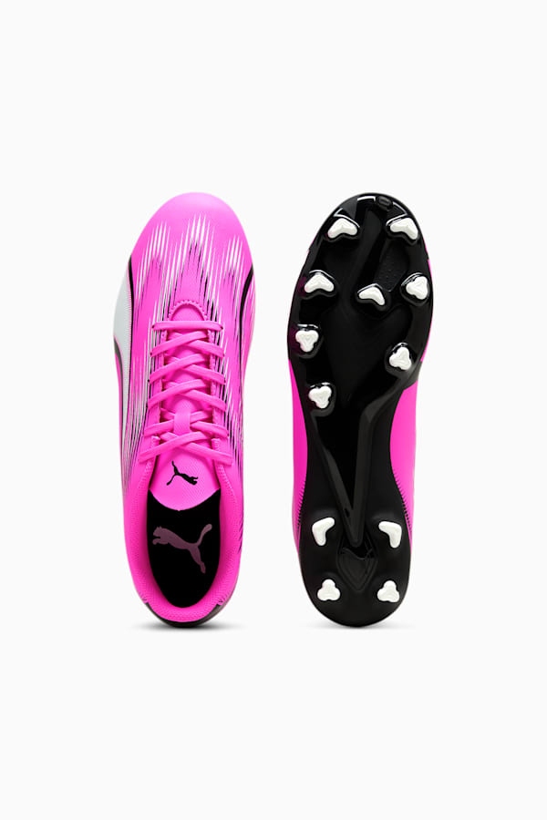 ULTRA PLAY FG/AG Football Boots, Poison Pink-PUMA White-PUMA Black, extralarge