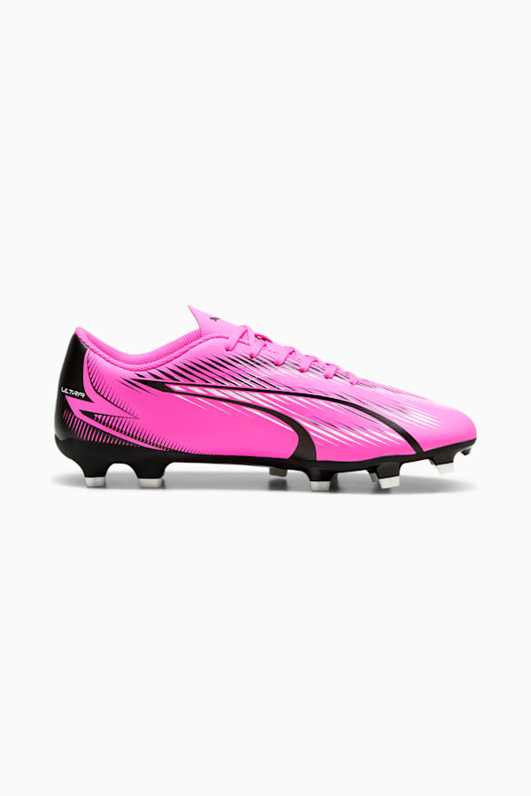 ULTRA PLAY FG/AG Football Boots, Poison Pink-PUMA White-PUMA Black, extralarge