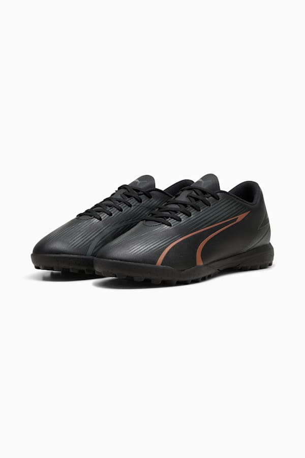 ULTRA PLAY TT Football Boots Unisex, PUMA Black-Copper Rose, extralarge