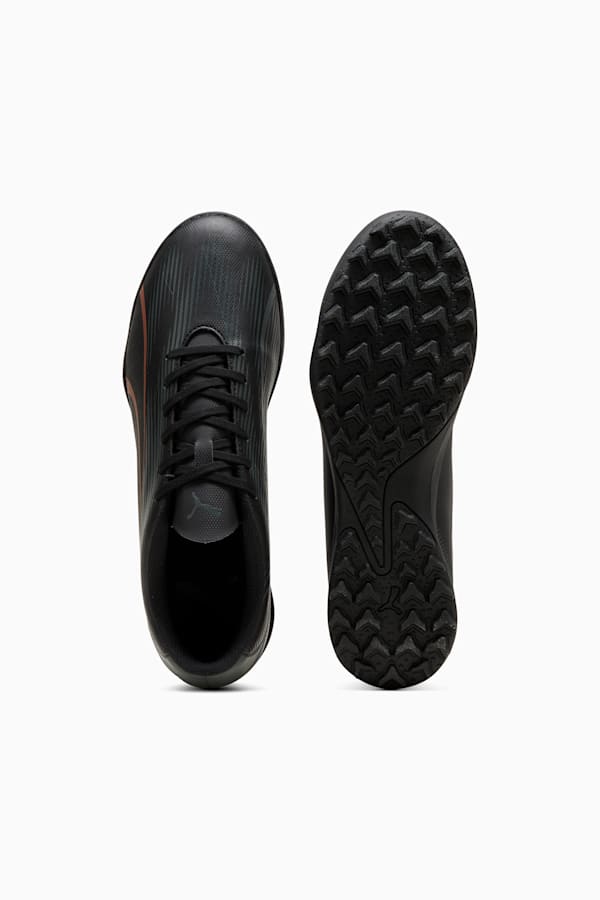 ULTRA PLAY TT Football Boots Unisex, PUMA Black-Copper Rose, extralarge