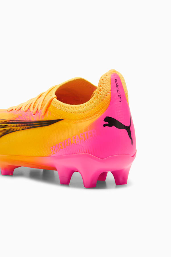 ULTRA ULTIMATE FG/AG Women's Football Boots, Sun Stream-PUMA Black-Sunset Glow, extralarge