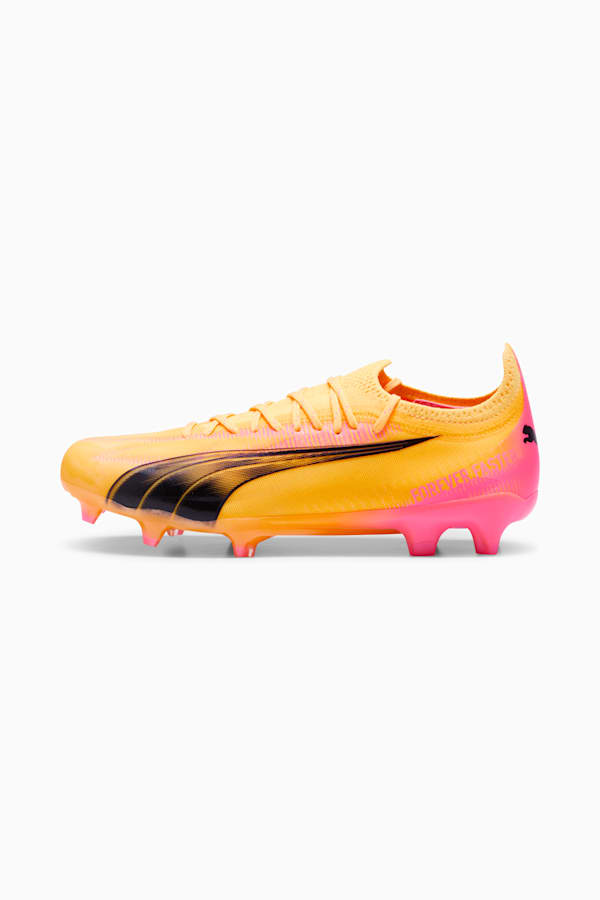 ULTRA ULTIMATE FG/AG Women's Football Boots, Sun Stream-PUMA Black-Sunset Glow, extralarge