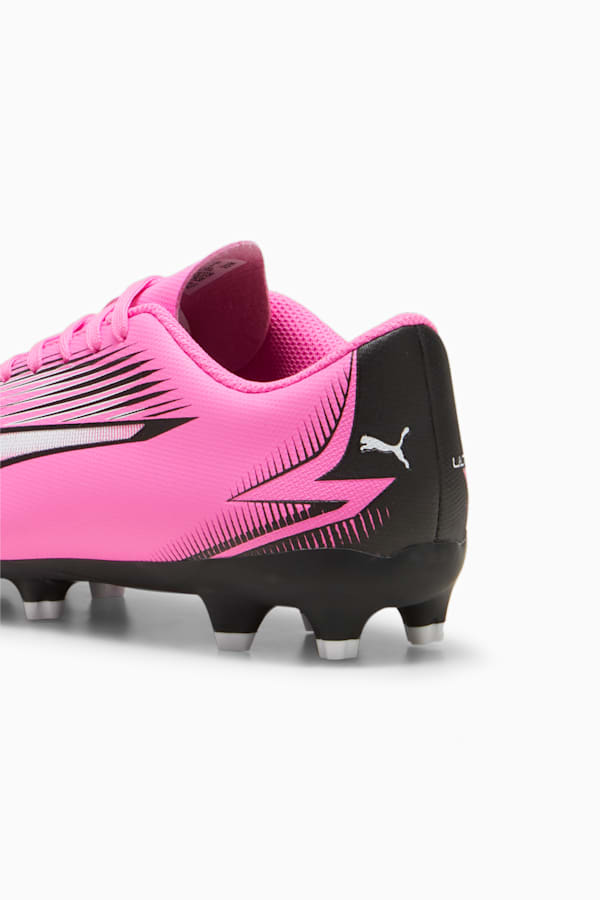 ULTRA PLAY FG/AG Youth Football Boots, Poison Pink-PUMA White-PUMA Black, extralarge