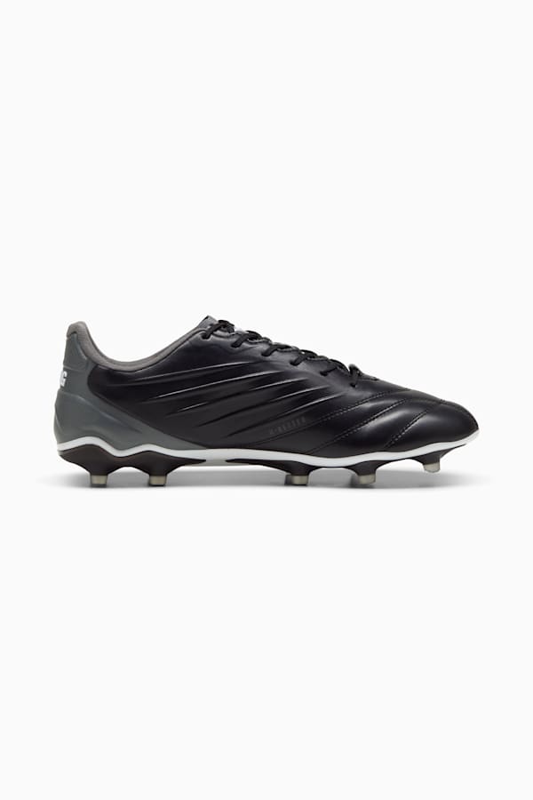 KING PRO FG/AG Football Boots, PUMA Black-PUMA White-Cool Dark Gray, extralarge-GBR