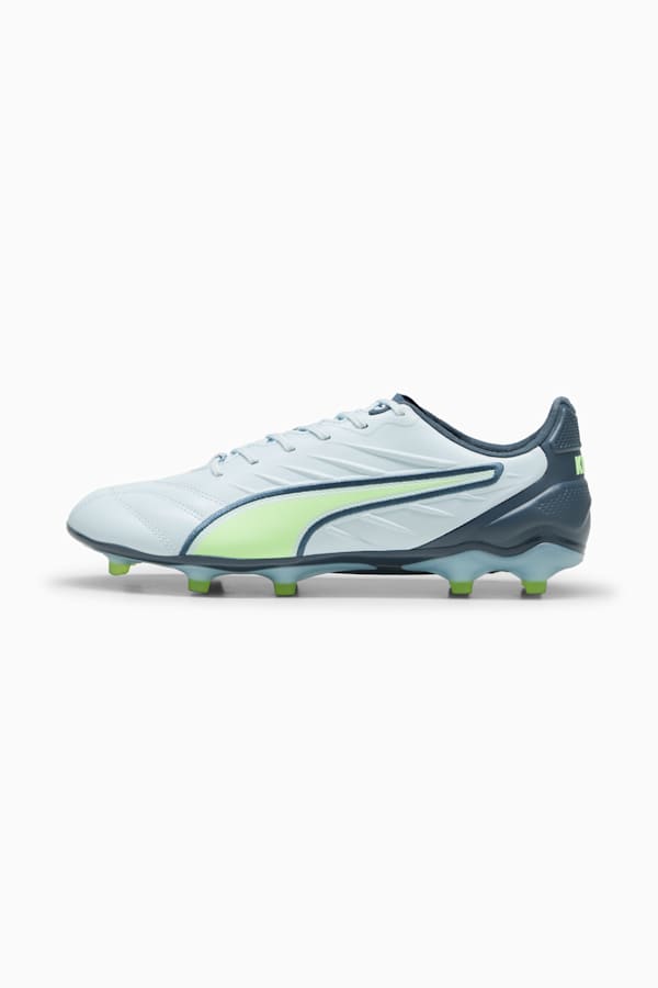 KING PRO FG/AG Football Boots Unisex, Frosted Dew-Fizzy Apple-Gray Skies, extralarge-GBR