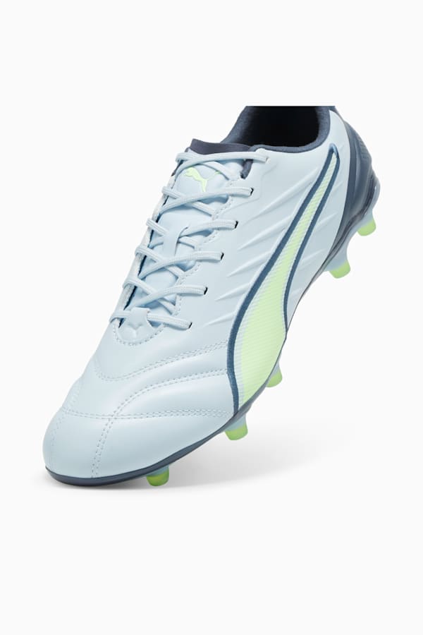 KING PRO FG/AG Football Boots Unisex, Frosted Dew-Fizzy Apple-Gray Skies, extralarge-GBR
