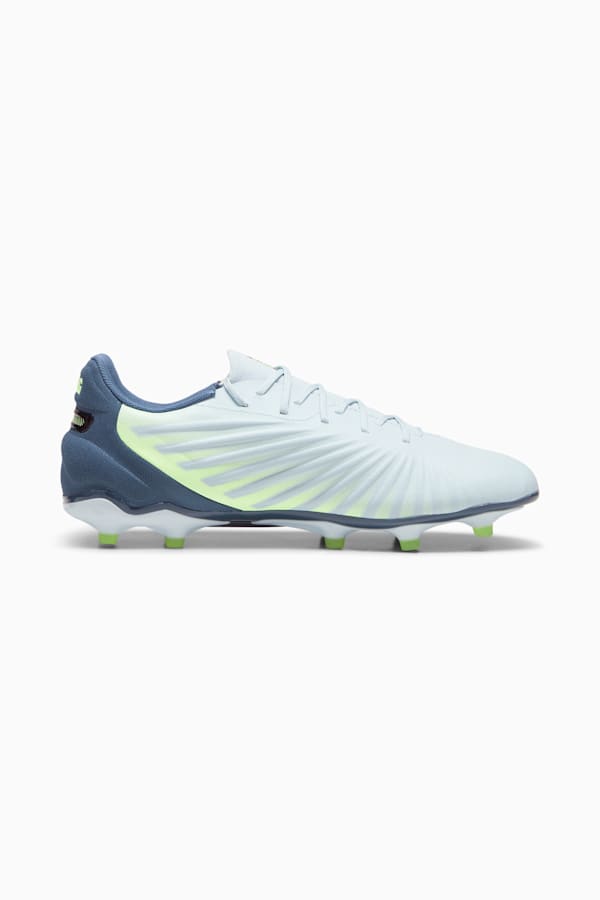 KING MATCH FG/AG Football Boots Unisex, Frosted Dew-Fizzy Apple-Gray Skies, extralarge