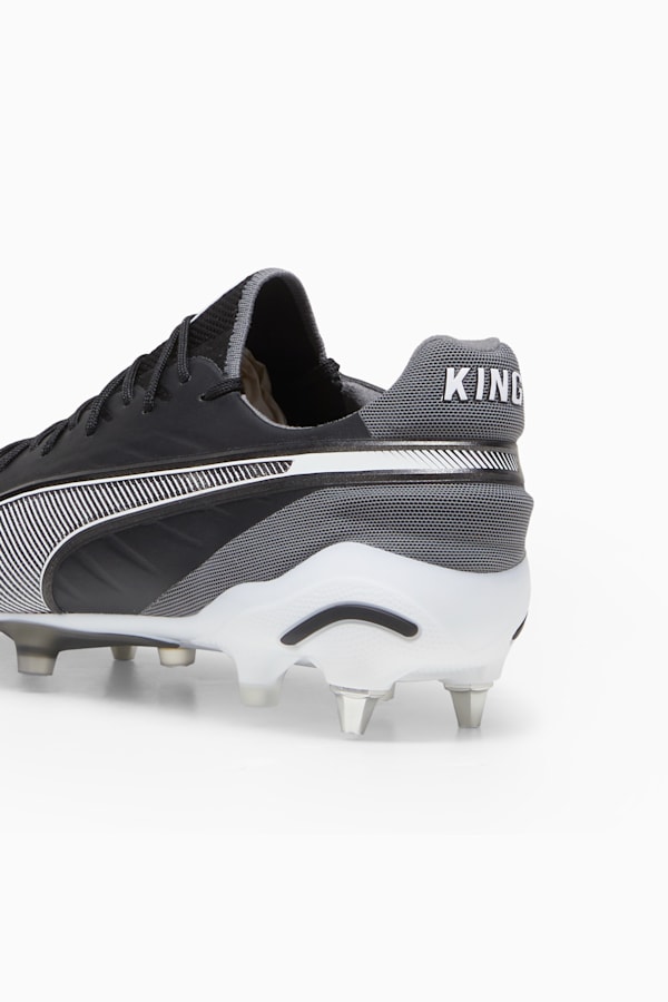 KING ULTIMATE MxSG Football Boots, PUMA Black-PUMA White-Cool Dark Gray, extralarge-GBR