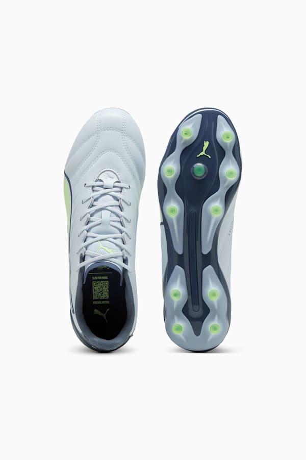 KING PRO FG/AG Football Boots Women, Frosted Dew-Fizzy Apple-Gray Skies, extralarge