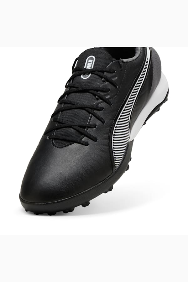 KING MATCH TT Football Boots, PUMA Black-PUMA White-Cool Dark Gray, extralarge-GBR