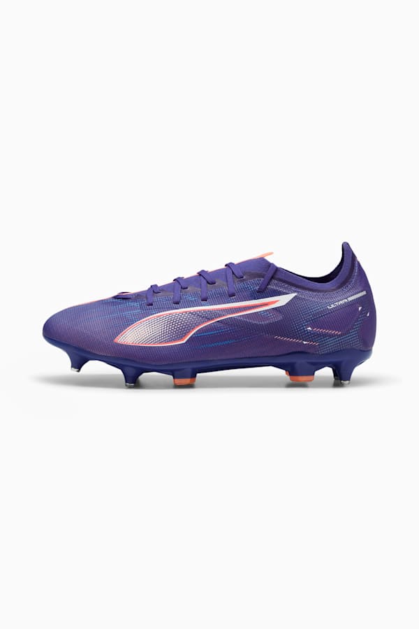 ULTRA 5 MATCH MxSG Football Boots, Lapis Lazuli-PUMA White-Sunset Glow, extralarge