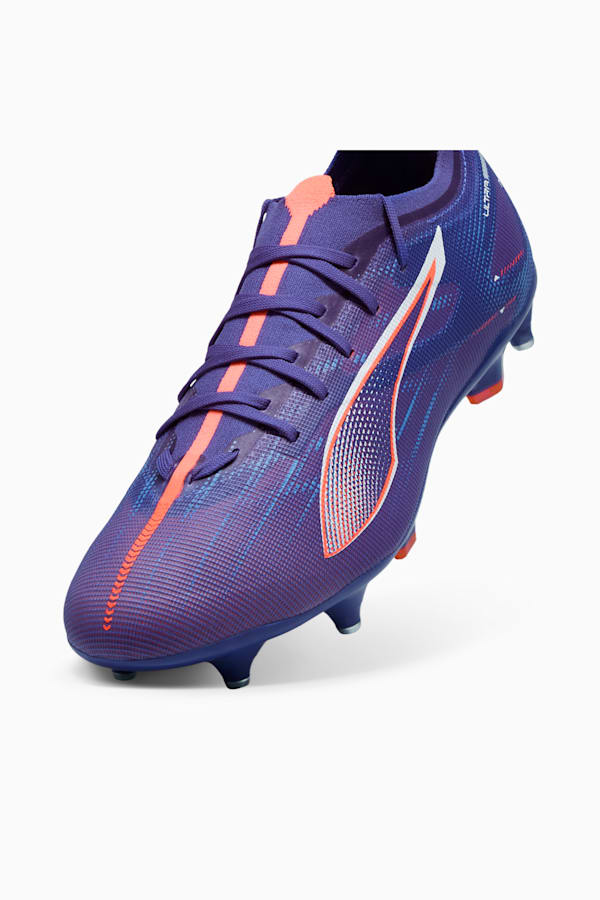 ULTRA 5 MATCH MxSG Football Boots, Lapis Lazuli-PUMA White-Sunset Glow, extralarge