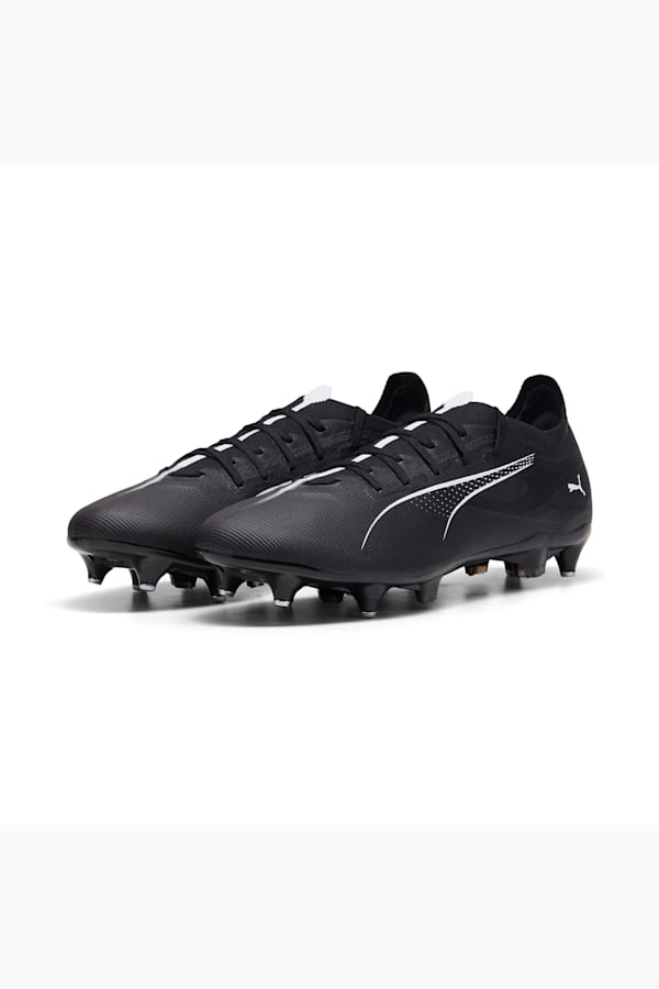 ULTRA 5 MATCH MxSG Football Boots, PUMA Black-PUMA White, extralarge