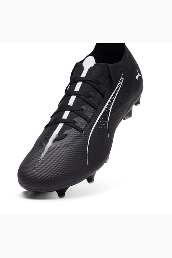 ULTRA 5 MATCH MxSG Football Boots, PUMA Black-PUMA White, extralarge