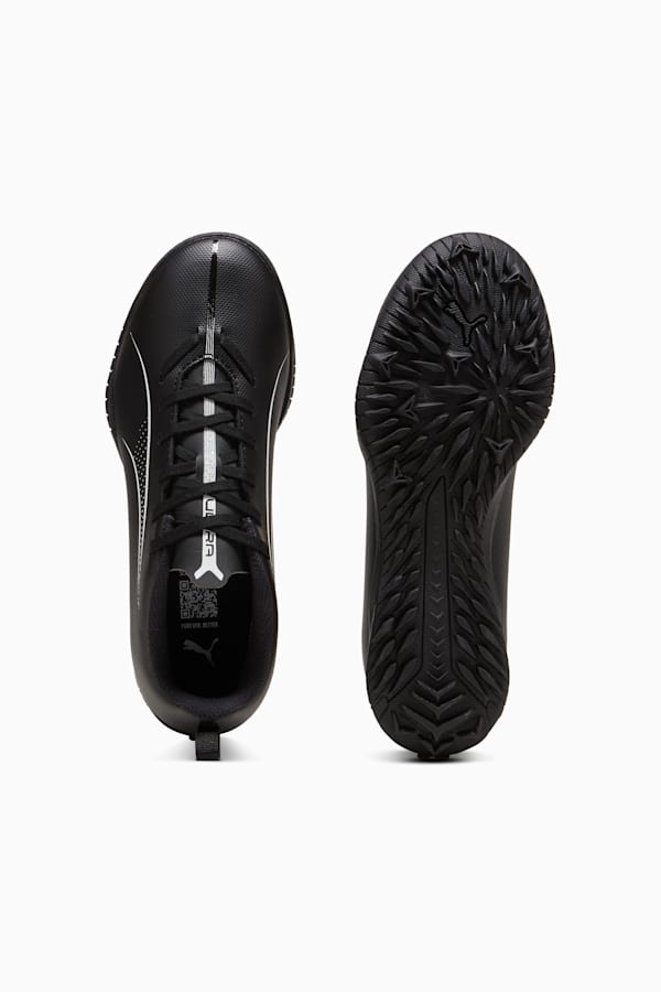 ULTRA 5 PLAY TT Football Boots Youth, PUMA Black-PUMA White, extralarge